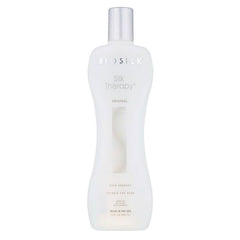 BioSilk Silk Therapy Serum Original bottle provides silky, frizz-control styling for all hair types