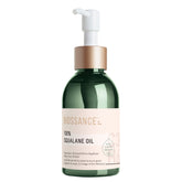 BIOSSANCE 100% Squalane Oil bottle delivering lightweight hydration.