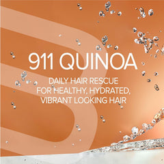 Biotop Professional 911 Quinoa Hair Mask ingredients featuring quinoa and castor oil for nourishment.