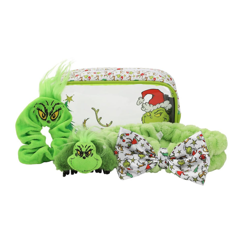 Bioworld Grinch hair clip highlighting festive styling and secure hold