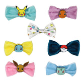 Bioworld Pokemon velvet bow Pikachu clip adds playful charm to daily hairstyles.