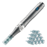Bird Here Derma Roller Pen closeup of needles for precise at-home microneedling