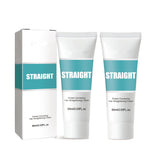 Biuhorey Protein Hair Straightening Cream bottle suggests instant smoothing for frizz-prone hair
