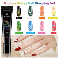 Biutee stamping plates close-up with crisp engravings for precise designs