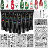 Biutee nail stamping plates set featuring durable steel and protected patterns for precise designs