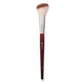 BK BEAUTY 112 small angled face brush closeup bristles for precise blush placement on small faces.