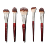 BK Beauty Core Face Set 109 mini-contoured foundation brush for precise cream and liquid blending.