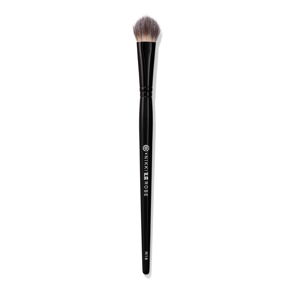 BK Beauty Nikki La Rose N16 Pro Concealer Brush close-up for precise under-eye application.