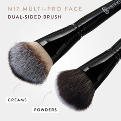 BK Beauty Nikki La Rose N17 blends foundation evenly for natural-looking coverage