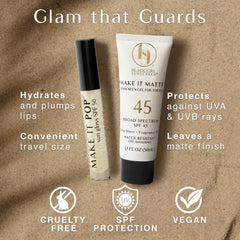 Black Girl Sunscreen Make It Pop gloss-tube close-up with shine