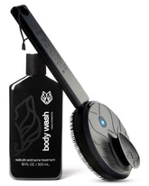 Black Wolf Sonic Scrubber Pro handheld use for precise facial cleansing