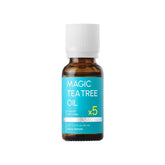 BLANC NATURE Magic Tea Tree Oil bottle closeup for concentrated spot-balancing treatment