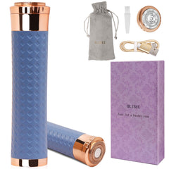 BLIBEE facial hair removal Nile Blue front view for daily grooming.