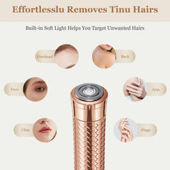 BLIBEE skin-safe head on cheek and lip for painless, non-pulling hair removal