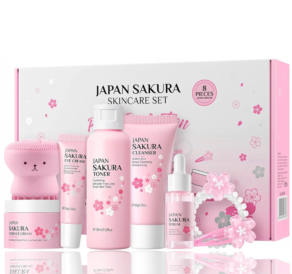 BliBling Cherry Blossom cleanser bottle for gentle daily hydration.