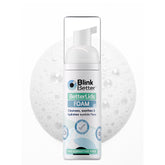 BlinkBetter BetterLids bottle with foam pour for gentle eyelid cleansing.