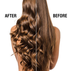BLINKEEN heatless curling scrunchie overnight-use shows waking with added body