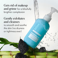 Bliss Bamboo Buffers exfoliation spheres illustrate natural texture refinement