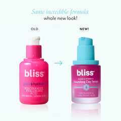 Bliss Glow & Hydrate Serum dropper delivers precise application for smooth, even complexion