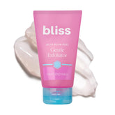 Bliss Jelly Glow Peel jar close-up showing jelly texture for brightening, soothing skincare routine.
