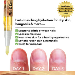 Bliss Kiss Simply Pure Nail Oil Pen precision-tip for mess-free cuticle care