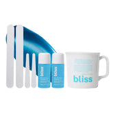 Bliss Poetic Waxing Kit packaging for an easy at-home spa setup