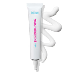 Bliss Skin Euphoria serum bottle on a clean surface for daily hydration.