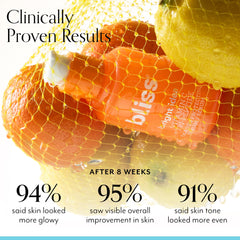Bliss Vitamin C + Tri-Peptide Serum dropper facilitates easy daily use for glow