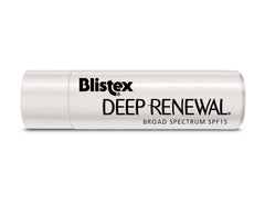 Blistex Deep Renewal application shot shows smooth glide for comfortable hydration.