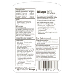 Blistex Deep Renewal hyaluronic spheres image implies fuller-looking lips