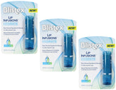 Blistex Lip Infusions Hydrate packaging front showing triple-pack for convenient lip care.