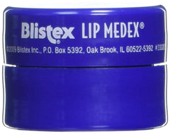 Blistex Lip Medex ingredients close-up helps shoppers review emollients and flavor options.