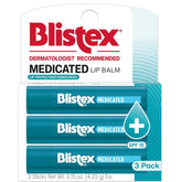 Blistex Medicated Lip Balm easy glide application for smooth, hydrated lips.