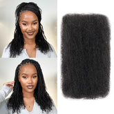 BLL Afro Kinkys Bulk Hair 16inch pack for mini twists and protective styling.