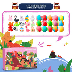 BloomFizzy jungle bathbombs create colorful bubbles and safe, fun bath time for kids.