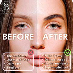 BLOOMORA brow lamination tools precise applicators for even salon-like results at home