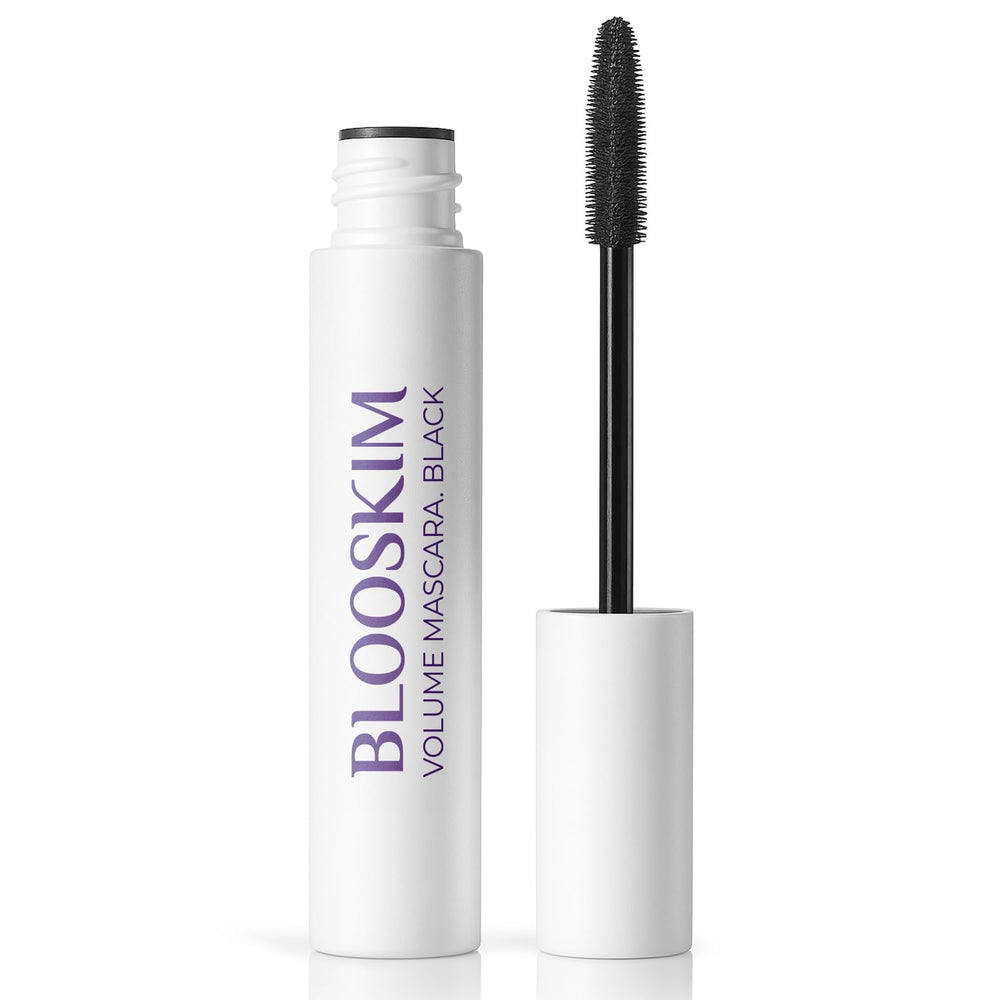 Blooskim Mascara packaging front premium design for everyday use