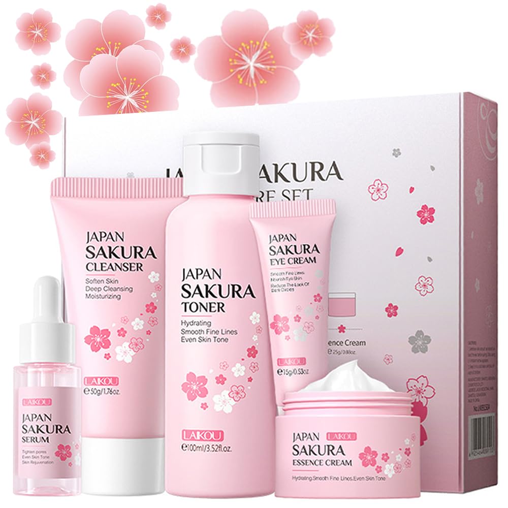 Blopuivo Sakura Cleanser bottle for daily cleansing and refreshed pores.