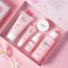 Blopuivo Sakura Eye Cream tube targets tired under-eyes with moisturizing feel.
