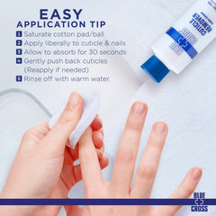 Blue Cross Lanolin ingredient nourishes and moisturizes nail beds for healthier-looking nails.