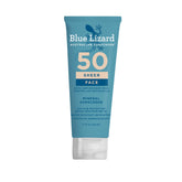 Blue Lizard Sheer Face Mineral SPF 50 bottle for daily sun protection