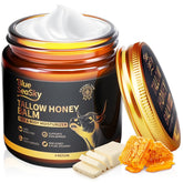 Blue Sea Sky upgraded beef tallow jar with whipped texture offering fast hydration for dry skin