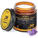 BNIFI tallow and honey balm face-application delivers lasting moisture for dry skin