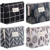 Boao canvas cosmetic bag arrow style keeps travel makeup organized