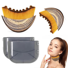BoBoWalk lymphatic brush front view shows ergonomic grip for facial drainage and sculpting.