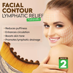 BoBoWalk lymphatic brush side grip emphasizes comfortable handling during routine use.