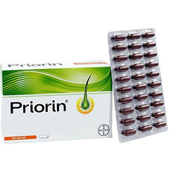 bodi PRIORIN dose guidance demonstrates morning and evening intake for initial months.
