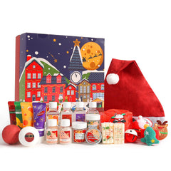 Body & Earth Advent Calendar 2025 box with 24 pampering gifts for daily delight.