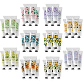 BODY & EARTH hand cream bulk 50-pack box set for versatile gifting options.