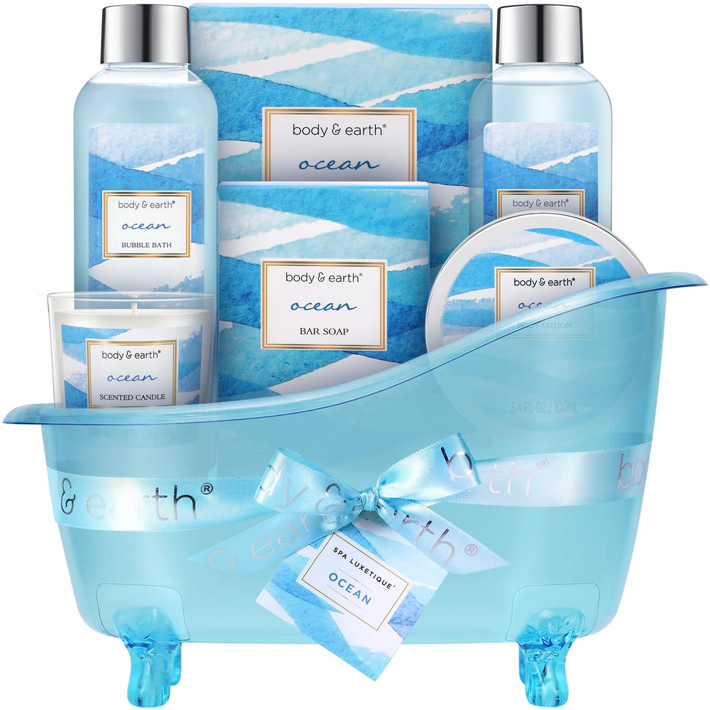 Body & Earth ocean gift set box for at-home spa moment
